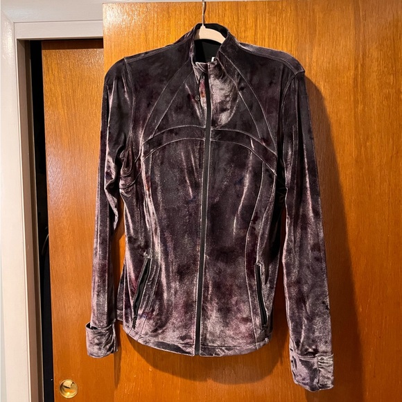Lululemon Define jacket - silver purple velour velvet - Picture 6 of 10
